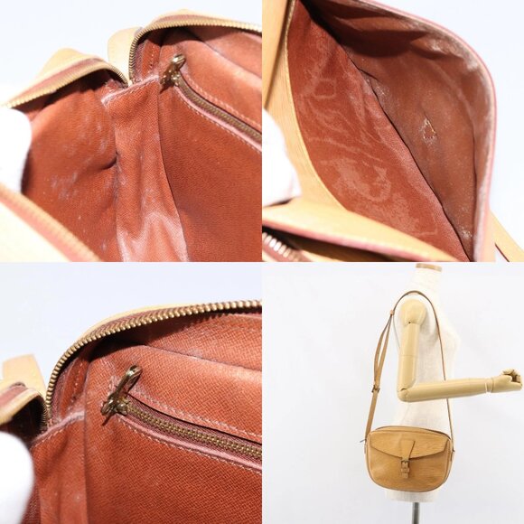 LOUIS VUITTON Epi Jeune Fille MM Shoulder Bag Beige M52156 LV Auth BA8158 - Picture 15 of 15